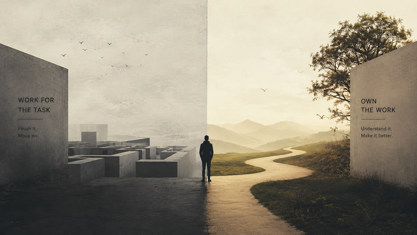 Working For The Task Vs Owning The Work