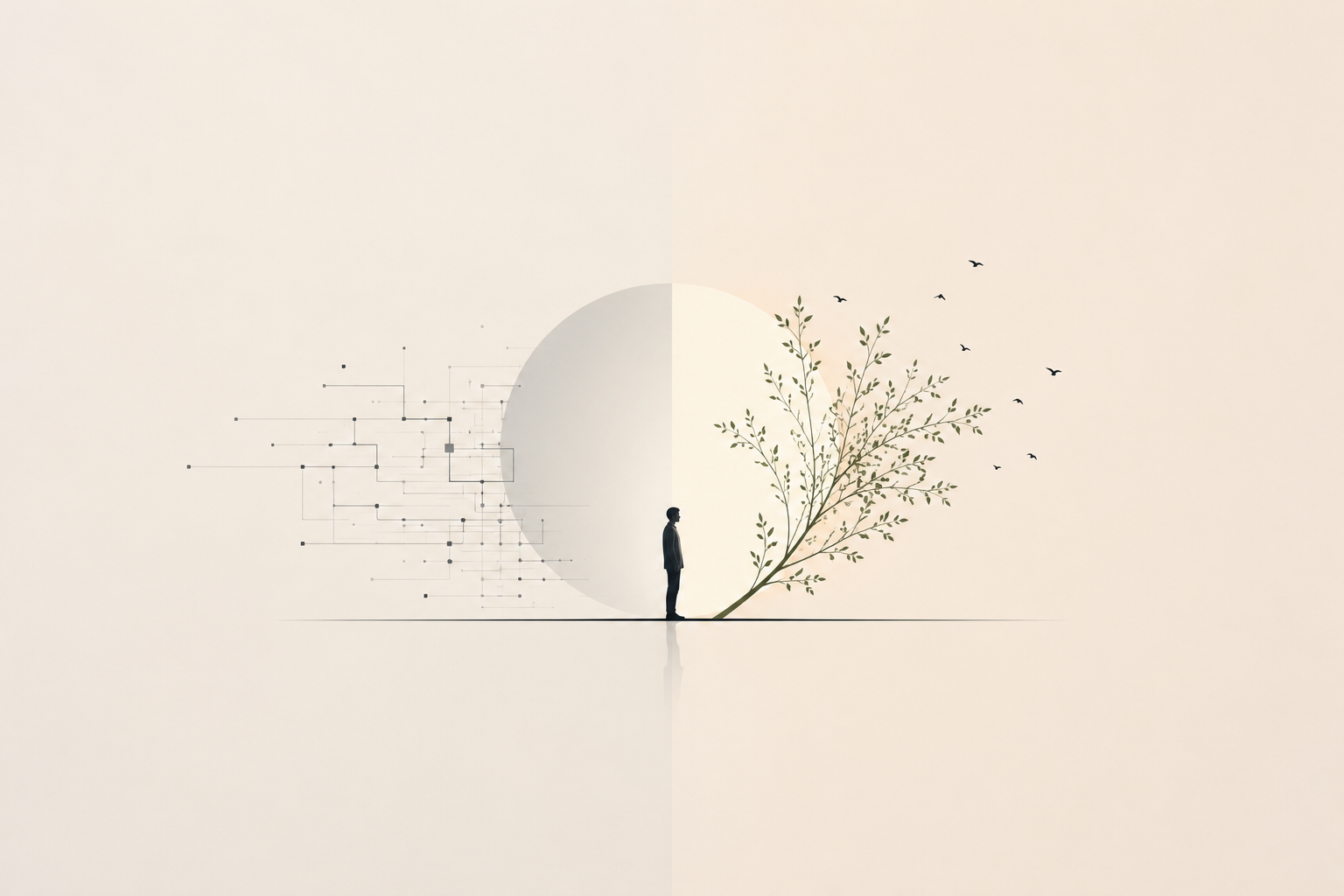 The Value of Being Human in an AI World.